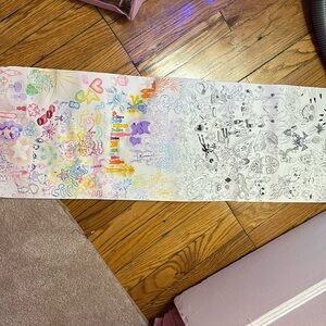 Handmade scroll/poster made in 2020